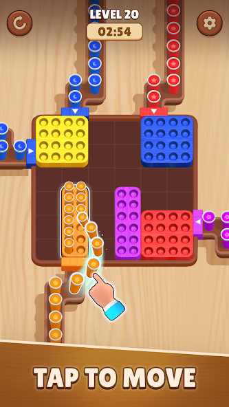 Coffee Match: Block Puzzle Gameplay Screenshot